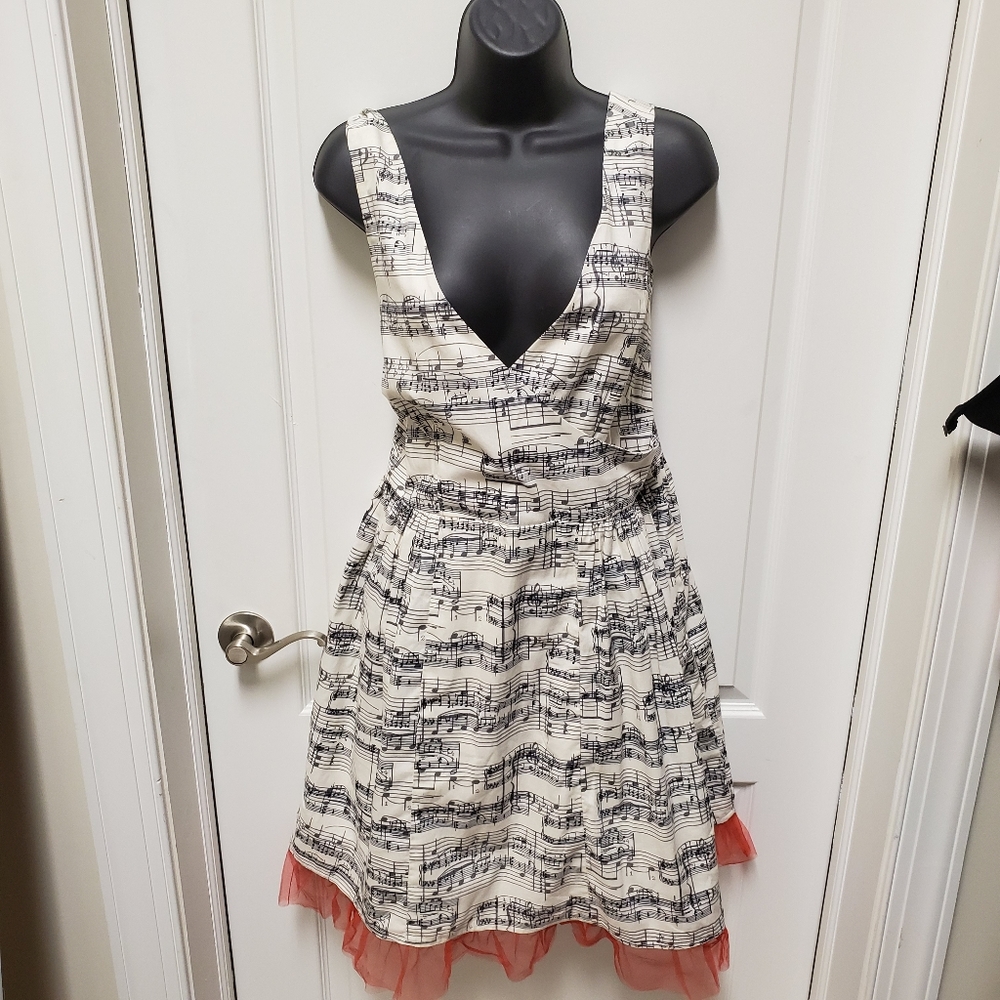 Fervour Music Note Dress